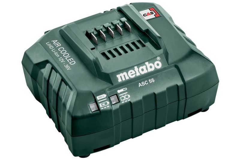Metabo - "Air Cooled" Charger ASC 55, 12V -36V, EU (627044000)