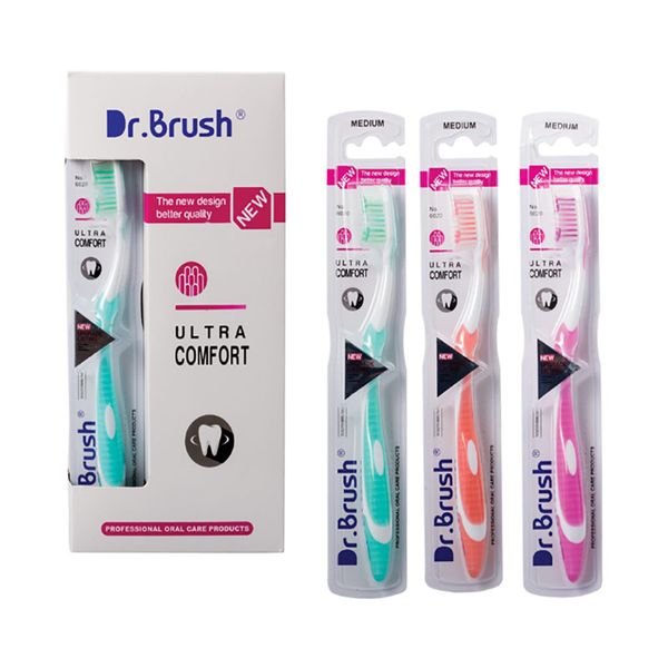 Bulk Pack x 12 Tooth Brush Adult Massage Clean