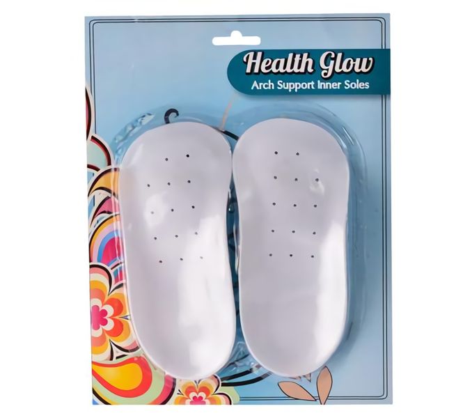 Bulk Pack 4 x Inner Soles Arch Support Inserts 2pcs Per Pack