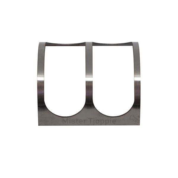 Mister Tjoppie Mini Tjop &amp; Sausage Griller - Stainless Steel