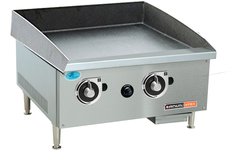 Anvil Flat Top Griller - 600mm - Premier Range - Gas