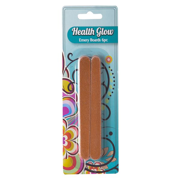 Bulk Pack x 6 Nail File Emery Board 6pcs Per Pack