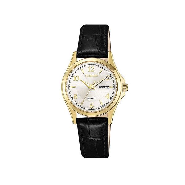Citizen Ladies Quartz Black Dial Watch - EQ0593 - 26A