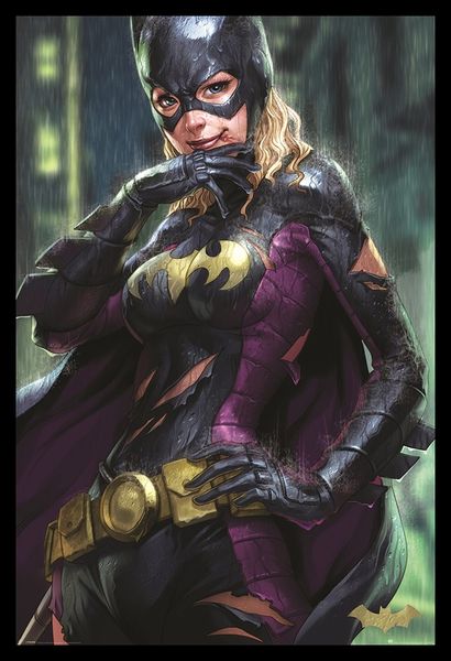 Batman - Batgirl Poster with Black Frame