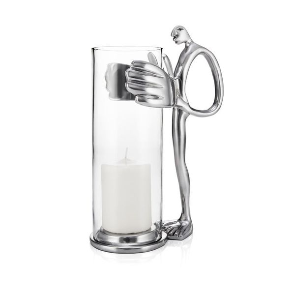 Carrol Boyes Candle Holder Large - Man