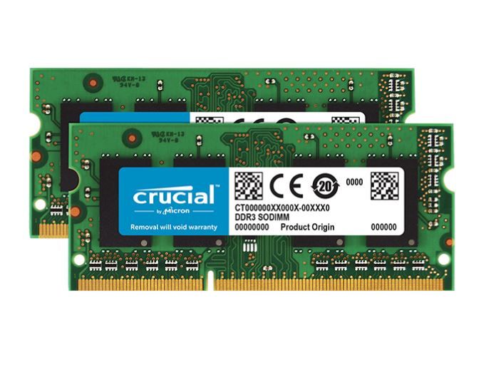 Crucial Mac 16GBKit (8GBx2) DDR3 1600Hz SO-DIMM