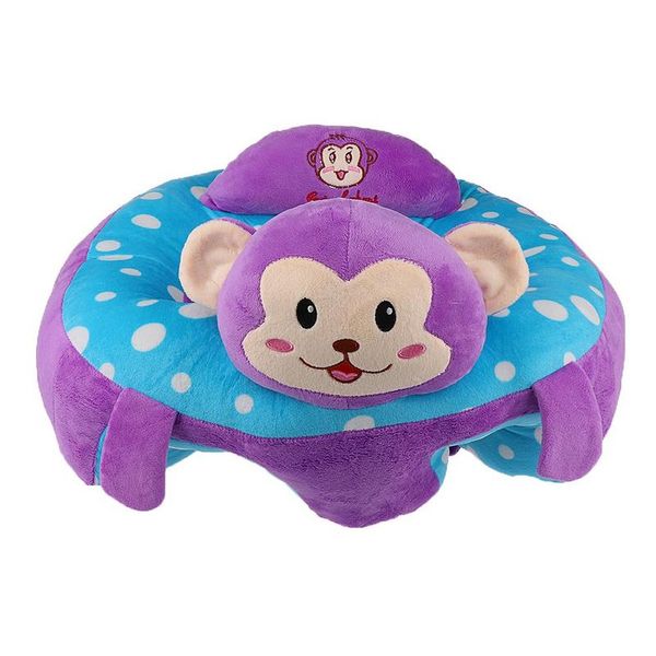 Totland Baby Support Seat Sofa - Purple Monkey