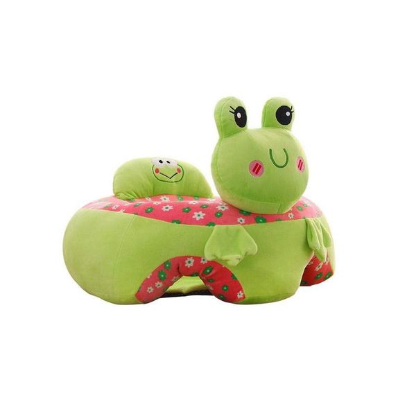 Totland Baby Support Seat Sofa - Green Frog