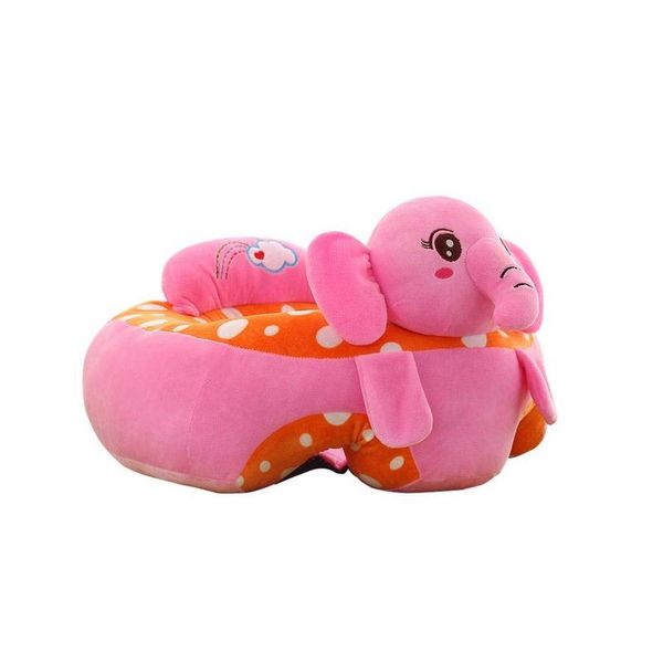 Totland Baby Support Seat Sofa - Pink Elephant