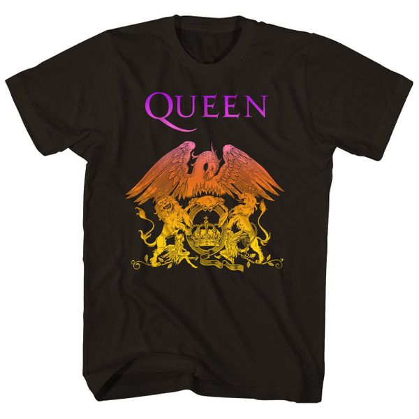 RockTs Queen Logo Crest T-Shirt