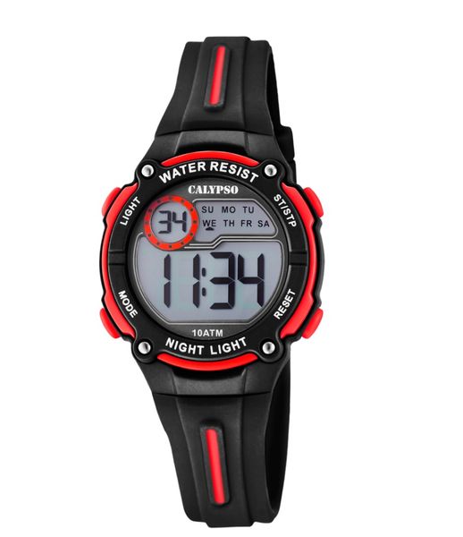 Calypso Digital Week Indicator Kids Sports Watch