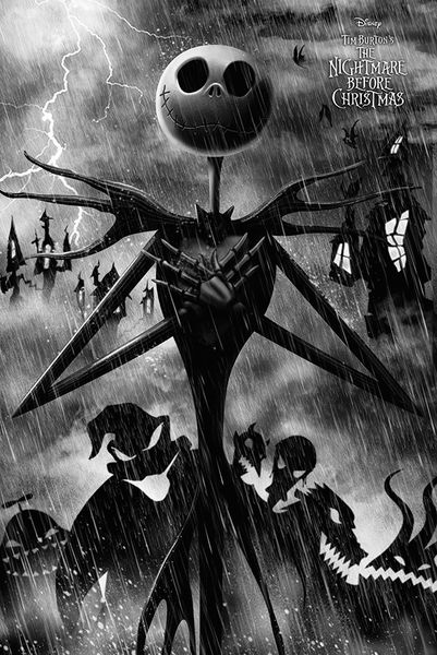 Nightmare Before Christmas - Storm Poster