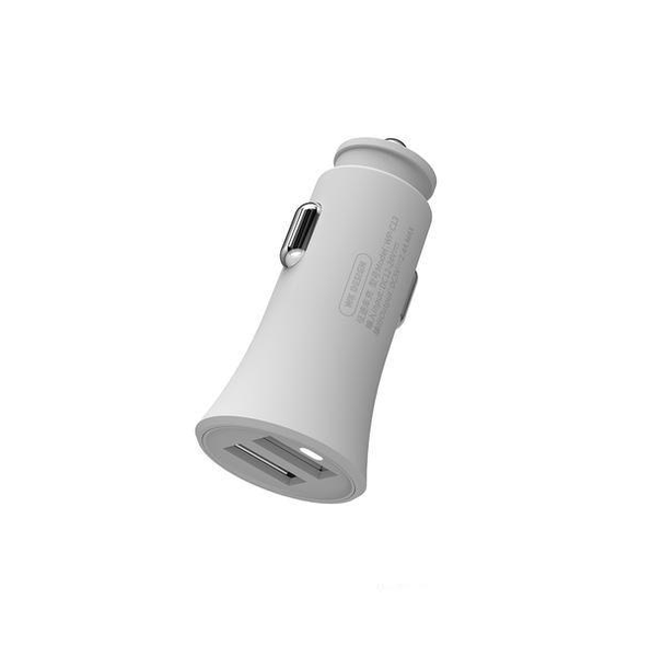 WK Warpath Car Charger 2 USB - White
