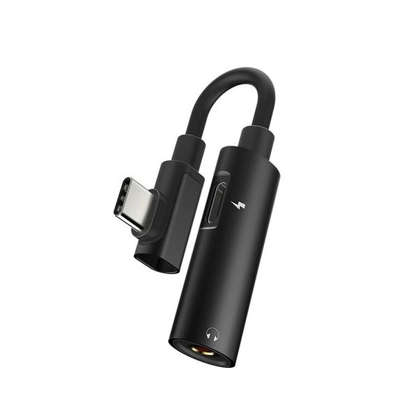 Type C 2-in-1 audio converter to 3.5mm interface. Charge &amp; Headphones
