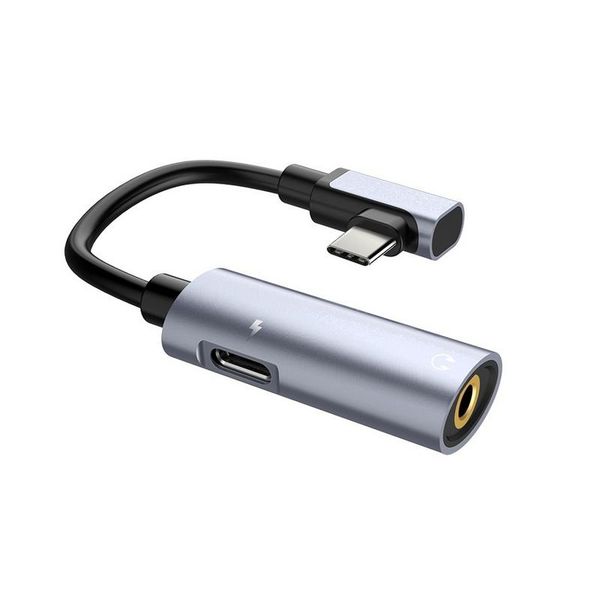 Type C 2-in-1 audio converter to 3.5mm interface