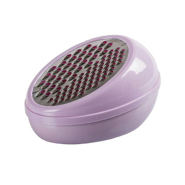 Oval Grater with Base - Purple