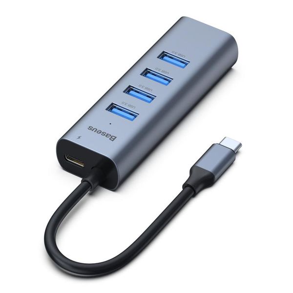Baseus Enjoyment Series USB Type-C to 4 USB Type-A 3.0 (P.D. 3A 60W) HUB