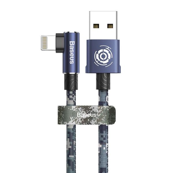 Baseus 2.4A - Camouflage Gamer USB Type-A to Lightning Cable