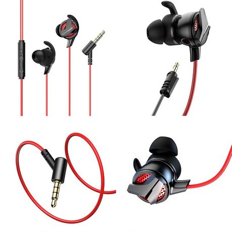 wired earphones with noise cancellation mic