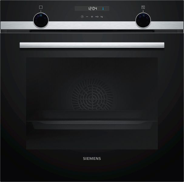 Siemens - 60cm Built-in Electric Oven With 3D Hotair - IQ500 - Black