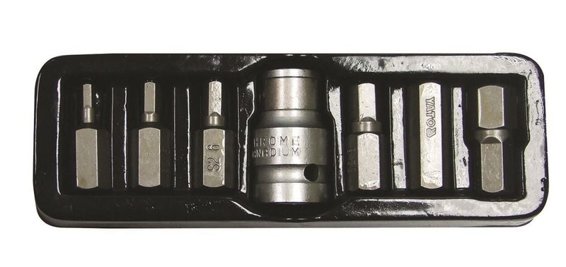 Yato Hex Socket Set - 7 Piece