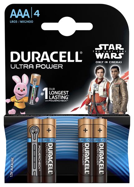 Duracell AAA Ultra Power Alkaline Batteries