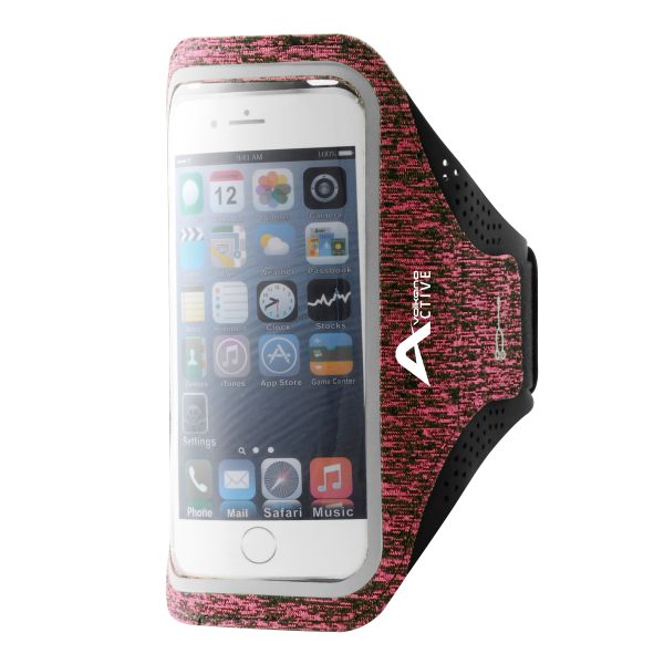 Volkano Active Speed Series Phone Armband - Red