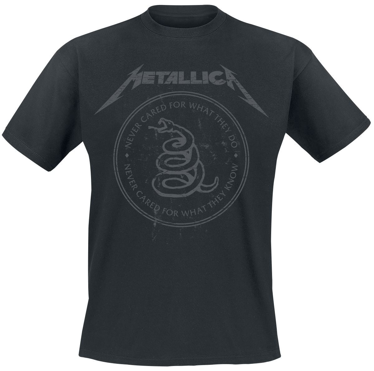 RockTs Metallica Snake Ring Tonal T-Shirt | Shop Today. Get it