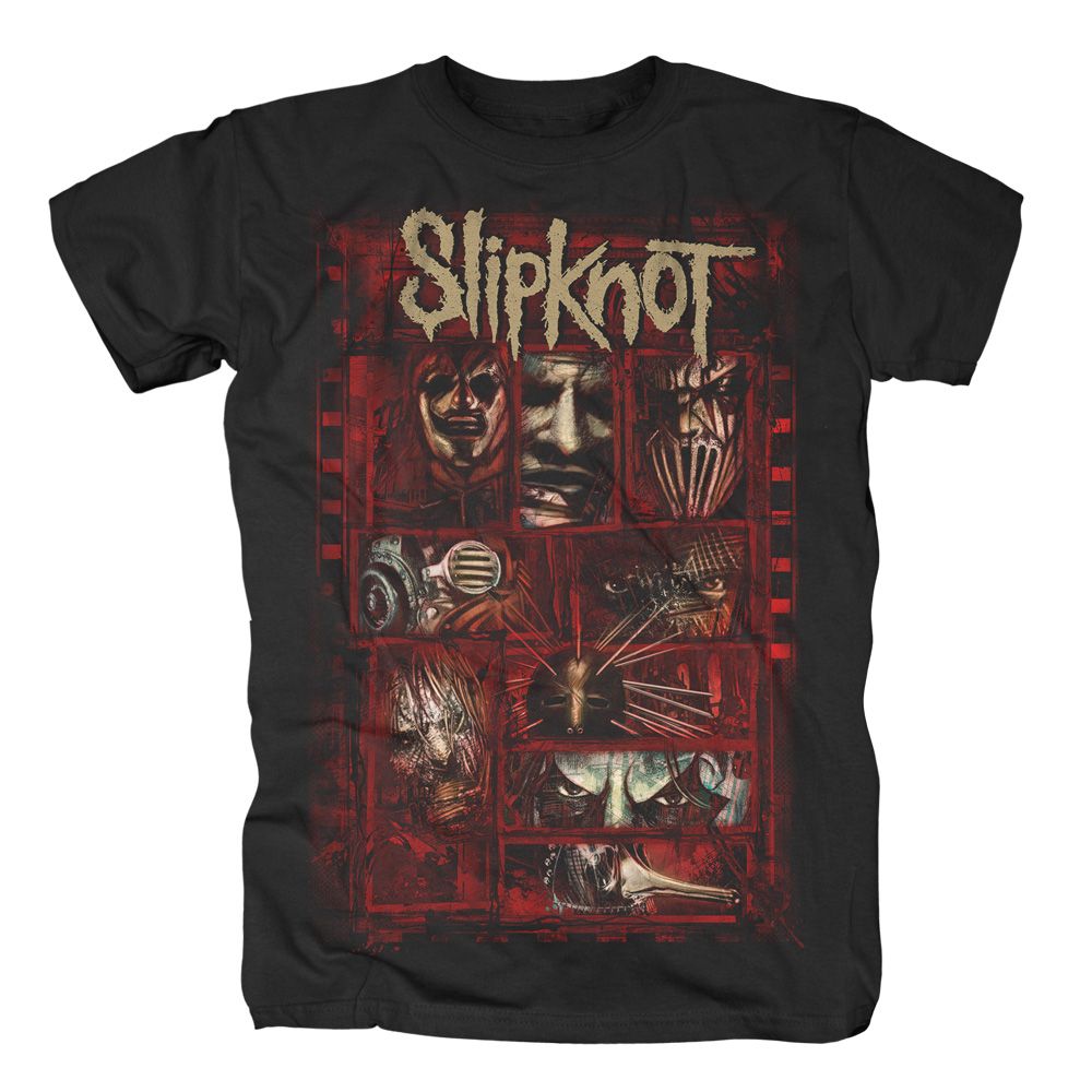 RockTs Slipknot Sketched Boxes T-Shirt | Shop Today. Get it
