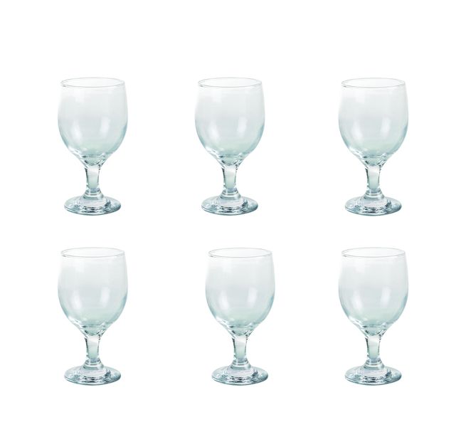 Stemware Water Goblet Glasses 340ml - Set of 6