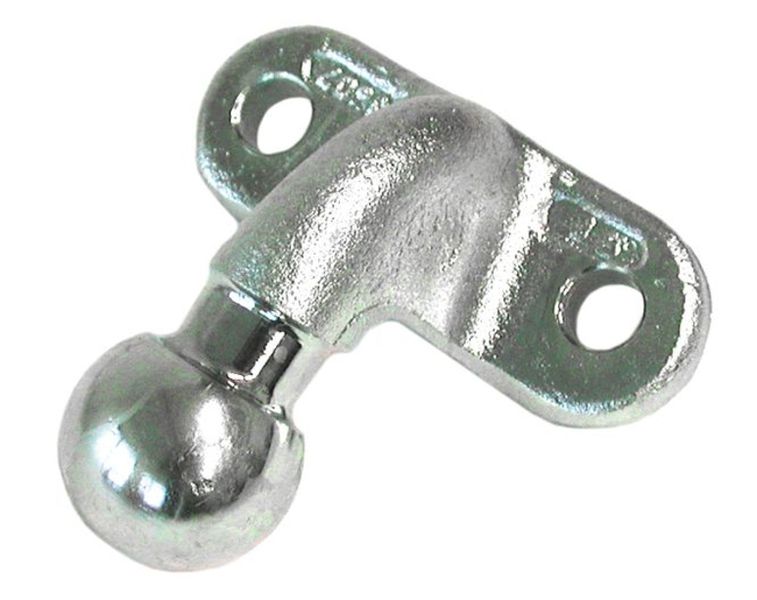 50mm Goose Neck Tow Ball - Silver