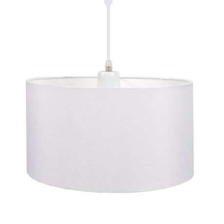 white drum shade