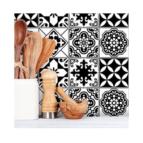 Tilevera Tile Stickers Day Night 15x15cm In South Africa Takealot Com - Vinyl Wall Tiles For Kitchen South Africa