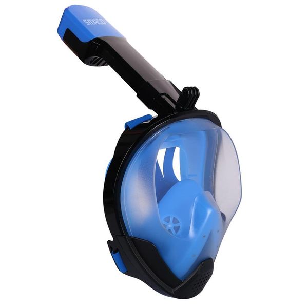 ZYS - Full Face Snorkel Mask V2 - Black &amp; Blue
