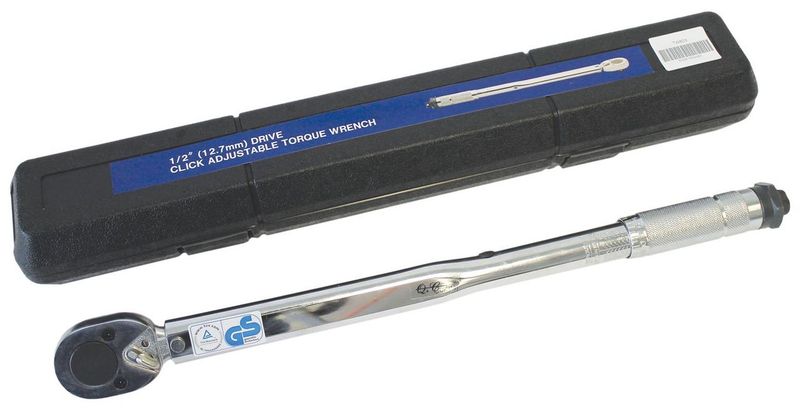 Click Adjustable Torque Wrench - 1/2 Inch Drive