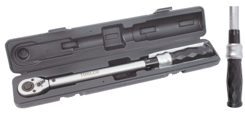 Toolco 1/2 Inch Drive Click Adjustable Torque Wrench