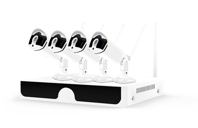 Oneway True HD 1080P 4 Channel Camera Wireless/RJ45