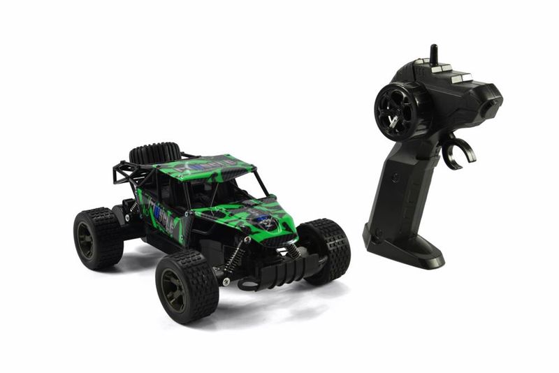 R/C 1/18 2.4Gh 15km/h Cheetah King Buggy (21cm long) w/Batt &amp; Charger-Green