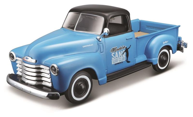 Maisto 1/25 Chevrolet 3100 Pickup 1950 DESIGN - Blue/Black