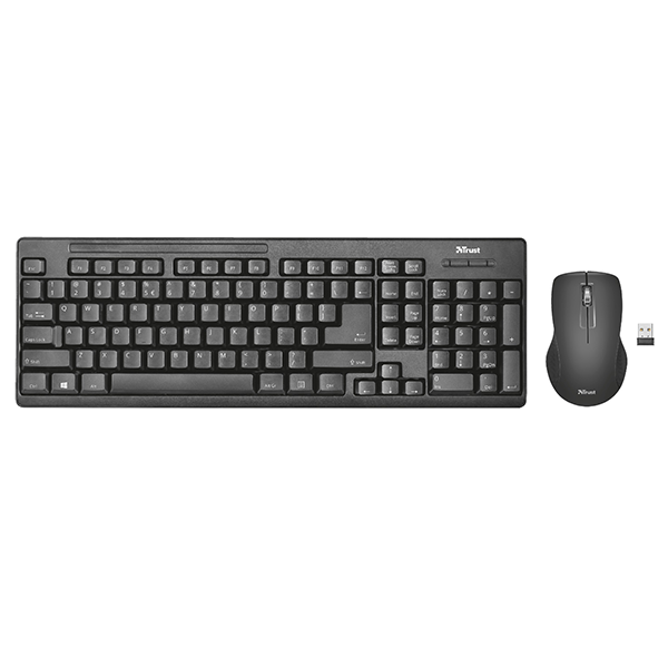 Trust Ziva Wireless Keyboard with Mouse