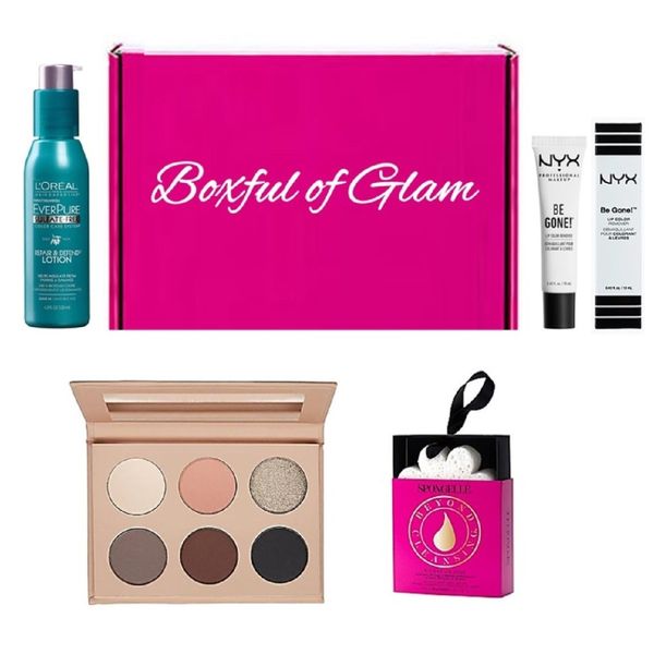 Boxful of Glam - Luxe with KKW Beauty Glam Bible Palette