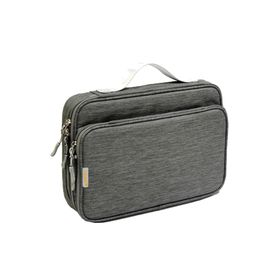 Portable Double-layer Tablet Travel Digital Storage Bag - Black | Shop ...