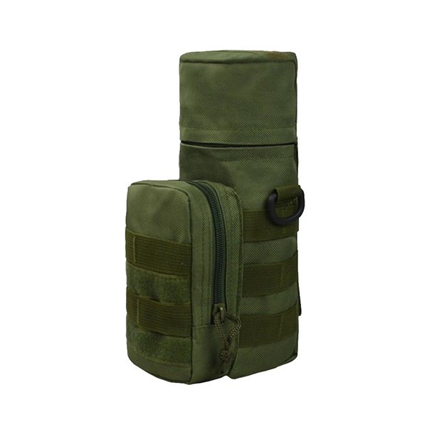 Tactical Military Water Bottle Bag - Army Green