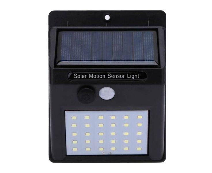 CTech 20LED Solar Power Motion Sensor Wall Light
