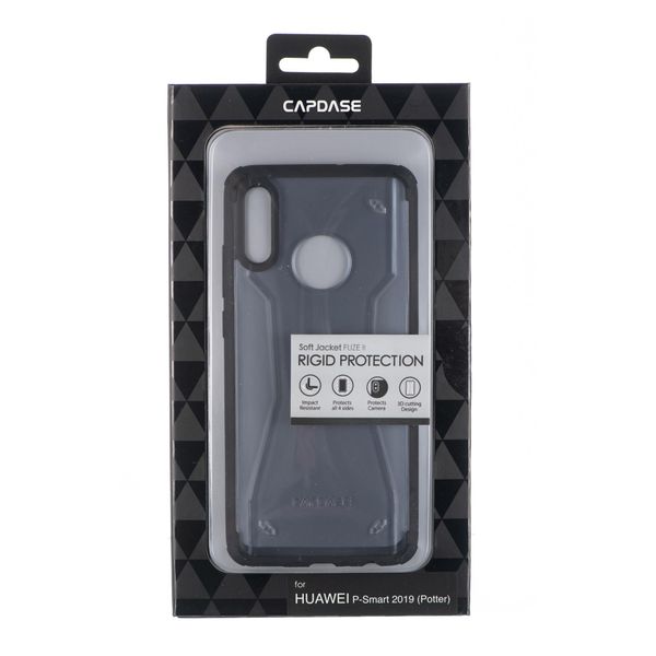 Capdase Soft Jacket Huawei P Smart Tinted Black 2019