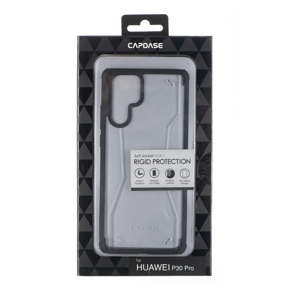 Capdase | Soft Jacket Phone Cover | Huawei P30 Pro | Tinted White/Black