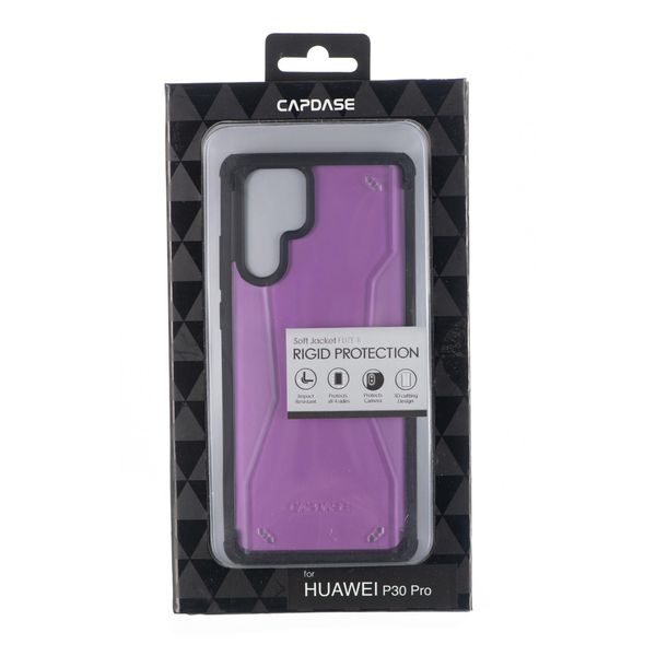 Capdase | Soft Jacket Fuze II Phone Cover | Huawei P30 Pro | Purple / Black