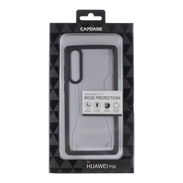 Capdase | Soft Jacket Fuze II Phone Cover | Huawei P30 | White/Black