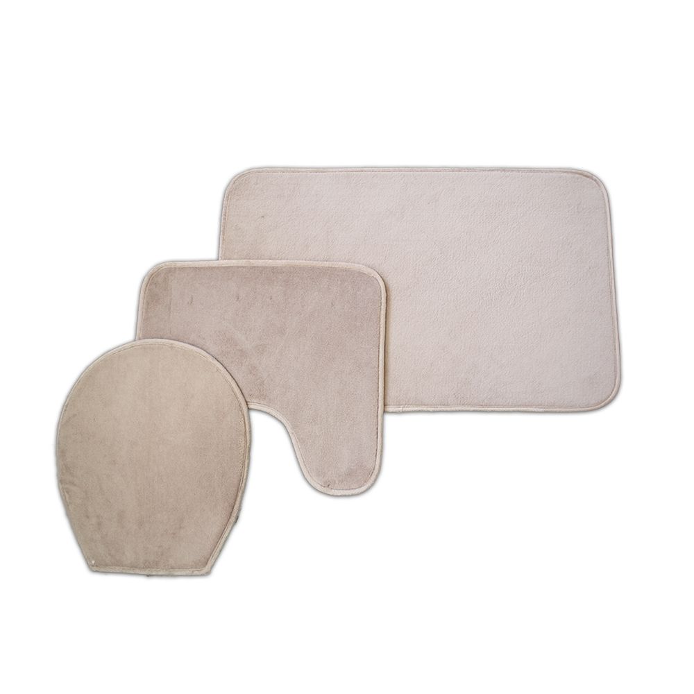 Waltex Memories Luxury Foam Bath Mats Taupe Buy Online in South