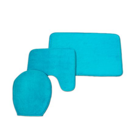 Waltex Memories Luxury Foam Bath Mats Teal Buy Online In South